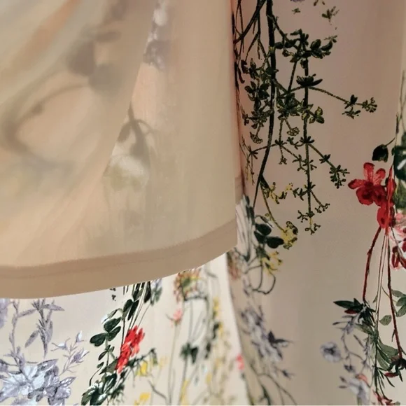 Gianni Bini | Floral Pattern Maxi Wrap Dress | Size Small | Nude/Pink | $60 - Picture 10 of 11